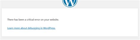 Wordpress How To Fix Critical Error On Your Website During Install