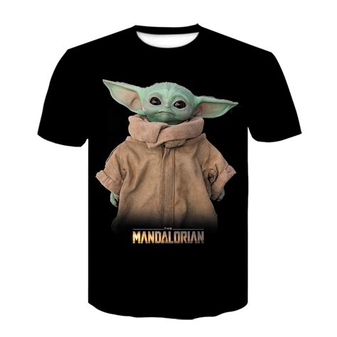 2020 Baby Yoda The Mandalorian 3d T Shirt Thetsports Store