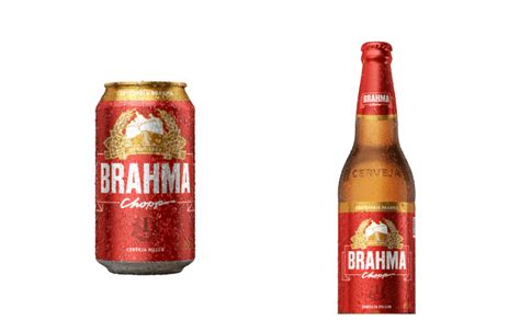 Brahma Renova Logotipo E Embalagens Pakmatic