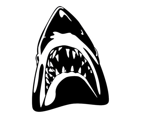 Free Shark Black And White Download Free Shark Black And White Png