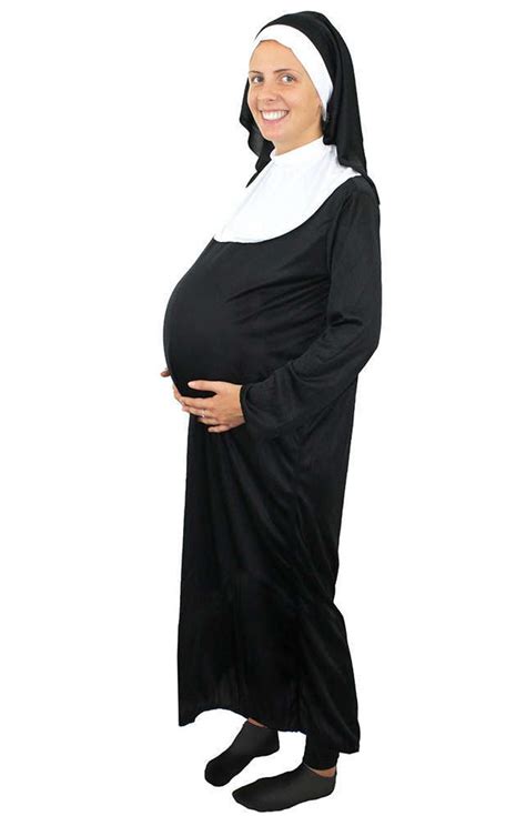 pregnant nun costume i love fancy dress