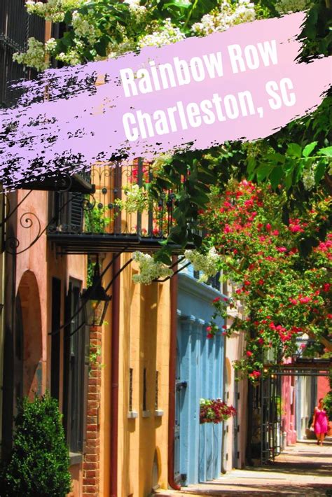 Rainbow Row Charleston Charleston South Carolina Charleston Sc Us
