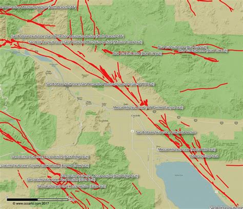 Homeowners insurance providers in california are required by california law to offer. Palm Springs Fault Map | San Andreas Coachella Valley Fault Map