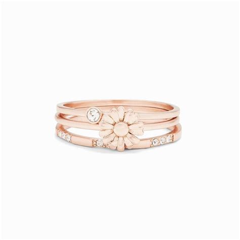 Daisy Pickin Ring Stack The Salty Mare Gold Wave Ring Gold Waves