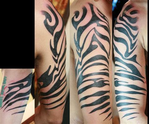 If you wanna get attention from people around you, then your arm tattoo will become a good helper for this aim. Tiger Stripe Tattoo On Arm stripe tattoo design ideas ...