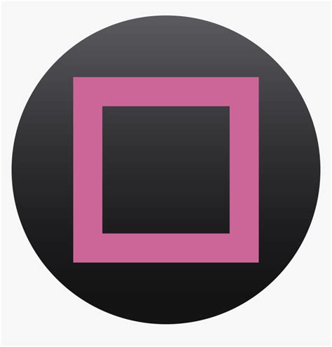 Square Button PNG