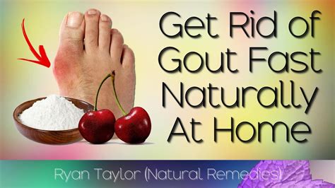 How To Get Rid Of Gout In Your Toes Natural Remedies Youtube