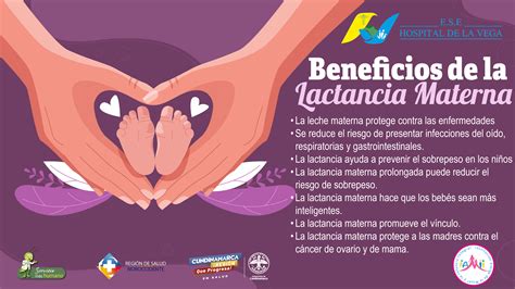 Beneficios De La Lactancia Materna E S E Hospital De La Vega
