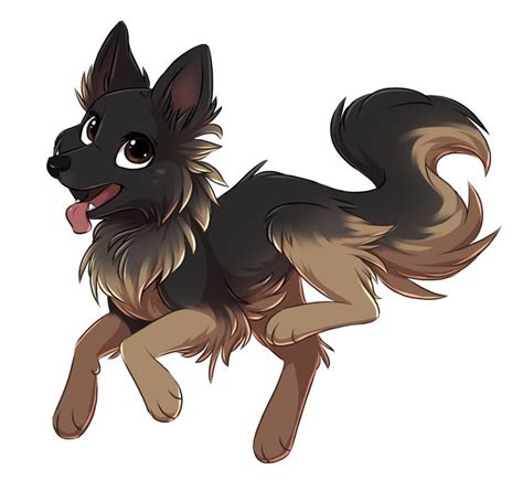 Cute Anime Wolf Commission Wooxx By Kamirah On Deviantart Anime Wolves 2 Pinterest