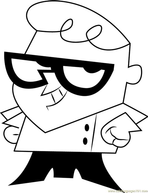 Cartoons Dexters Laboratory Coloring Pages Tips And Solution