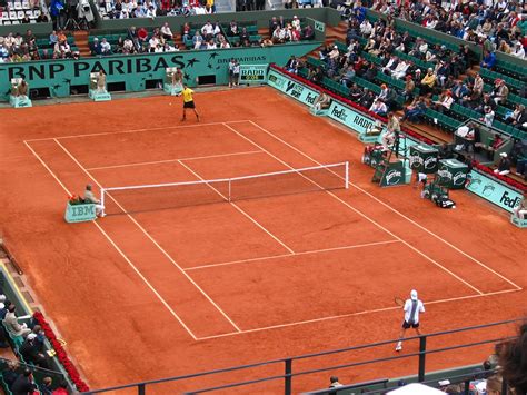 It is the only claycourt grand slam tournament. Private Tour Roland Garros French tennis Open - Deluxe Drivers