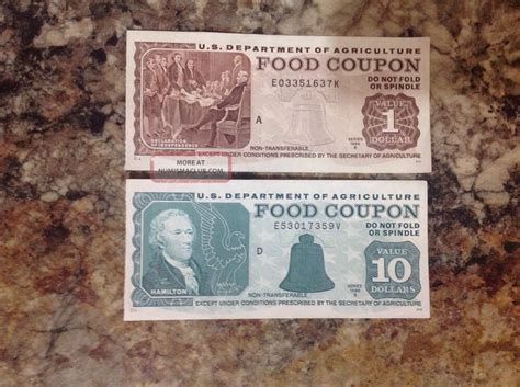 Poll time post a picture of your recipts. Real $1, $10 Usda Food Stamp Coupons