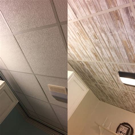 Hot promotions in ceiling tile wallpaper on aliexpress: Wallpapered Drop Ceiling. Update drop ceilings with peel ...