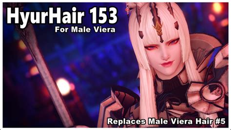 Hyur Midlander Hair For Male Viera XIV Mod Archive