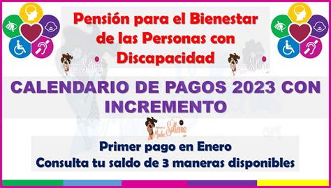 Conoce El Calendario De Pagos Para La Pensi N Del Bienestar Para Personas Con Discapacidad