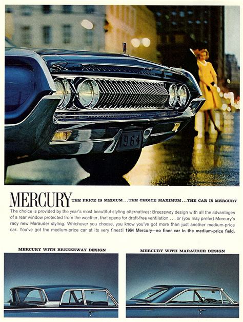 1000 Images About Mercury Car Brochures On Pinterest Mercury