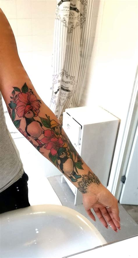 The three stamps, as well as fdcs, maxicards, normal postcards and presentation packs are available on guernsey post's website , which ships internationally. Puffin in wellies tattoo | Tattoos, Flower tattoo, Puffin