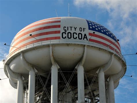 Cocoas Landmark Water Tower Gets A Facelift