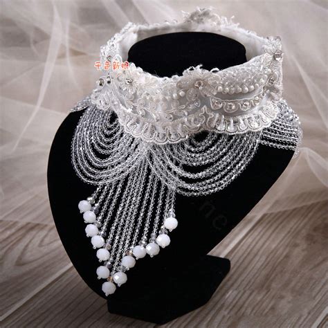 Buy Wholesale Luxury Pearl Rhinestones Crystal Bead Lace Flower Tassel
