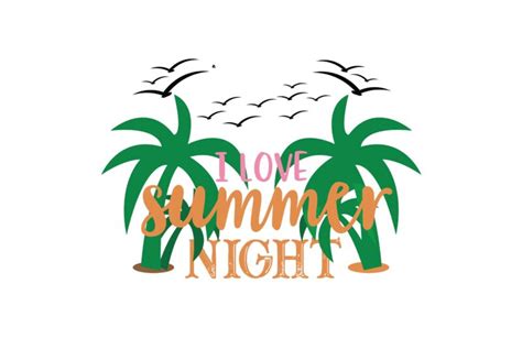 I Love Summer Night Buy T Shirt Designs