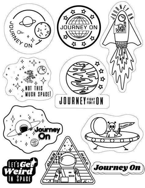 Printable Cute Stickers Black And White Printable Word Searches