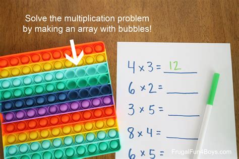 Bubble Pop Math Games Frugal Fun For Boys And Girls