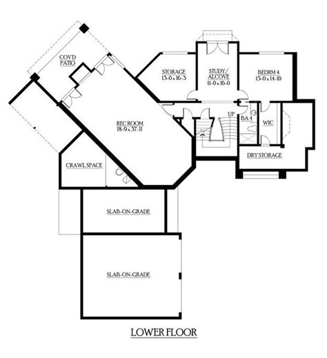 House Plan 341 00250 Lake Front Plan 5910 Square Feet 4 Bedrooms