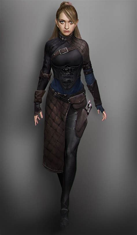 Leather Armor Idea Leather Armor Character Outfits Female Armor