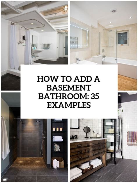 How To Put A Bathroom In My Basement Artcomcrea