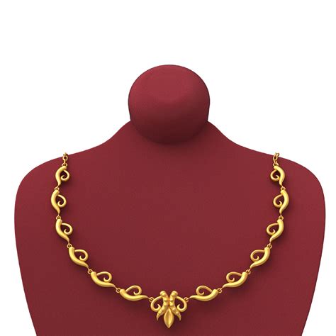 Spe Gold 22k Gold Necklaces For Women