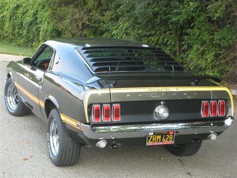 1969 Ford Mustang Mach 1 R Code 428 Cobra Jet Classic Ford Mustang