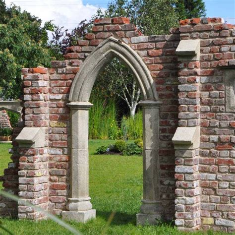 Stone Arch For Garden Garden Folly Components Redwood Stone