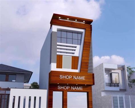 Pin By Vikas On Shop House In 2021 Small House Elevation Design