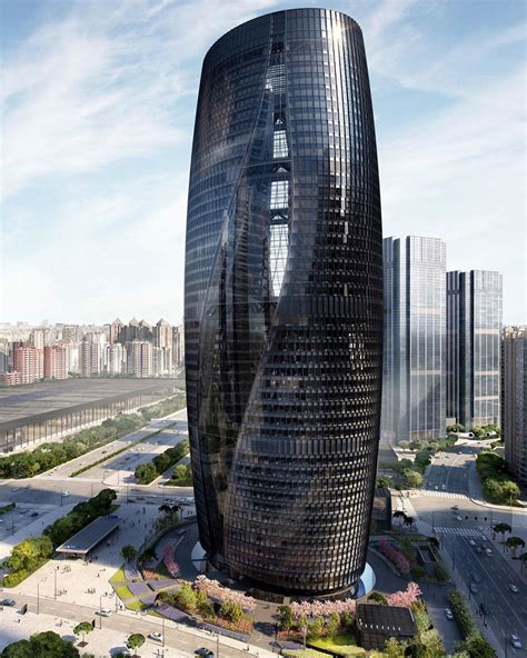 Leeza Soho Tower In Beijing China Designed By Zaha Hadid Architects