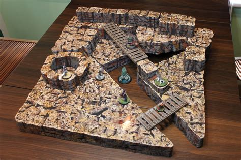 Dungeons And Dragons Gaming Board Set 7 Bone Dry Stony Desert Humid
