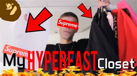 My Hypebeast Closet Youtube