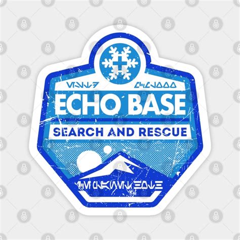 Echo Base Search And Rescue Star Wars Magnet Teepublic