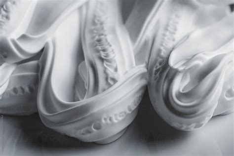 Abstract Shapes Created Out Of Shaving Cream By Stocksy Contributor Robert Kohlhuber Stocksy