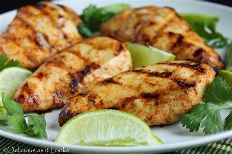 Delicious As It Looks Grilled Mexican Lime Chicken