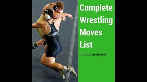 Wrestling Moves List Youtube
