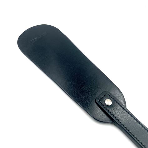 The Stinger Leather Paddle Bdsm Spanking Paddles Bondesque