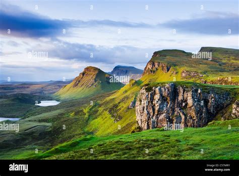 The Quiraing Isle Of Skye Scotland Uk Stock Photo Royalty Free