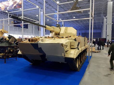Uralvagonzavod Showed Bmp 3 With 57 Mm Combat Module Au 220