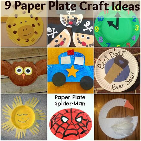 9 Paper Plate Craft Ideas For Kids Mother 2 Mother Blog