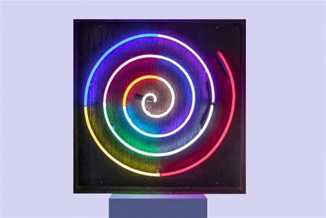 Neon Spiral Kemp London Bespoke Neon Signs And Prop Hire