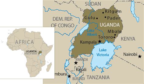 While a world map has been provided, this activity could also be. world map uganda