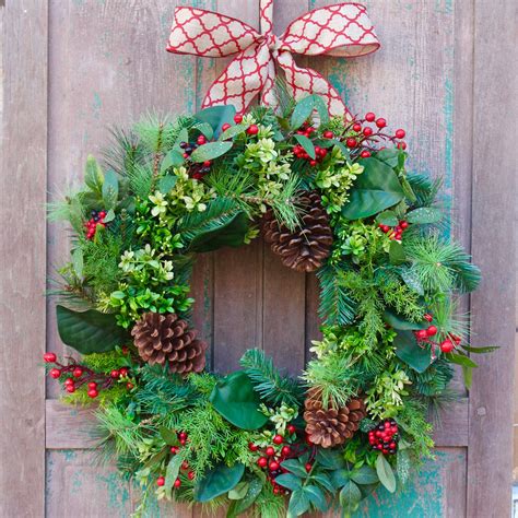 Evergreen Christmas Wreath Ever Blooming Originals