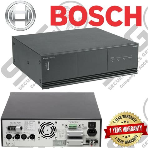 Bosch Lbb 193820 Power Amplifier Pa System High Performance 70v80v