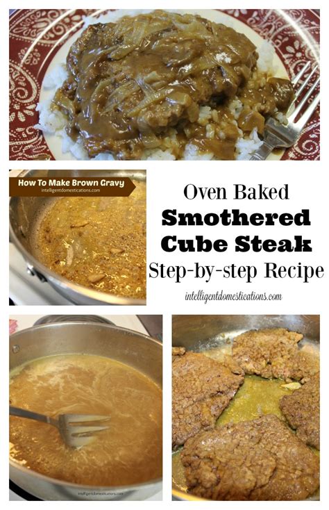 Add the steaks, a few at a time and shake until the steaks are completely coated with the flour mixture, tapping off any excess flour as you remove them from the bag. Oven Baked Smothered Cube Steak | Intelligent Domestications