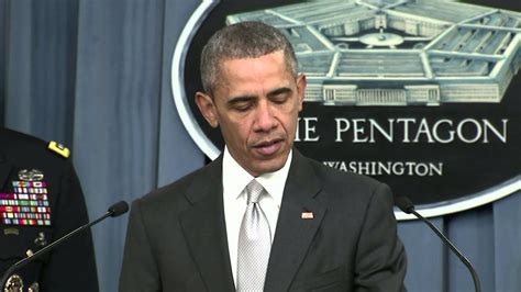 Obama Defends Isis Strategy Youtube